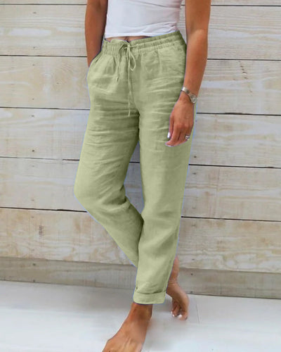 RENARA™ | RELAXED ELASTIC TROUSERS