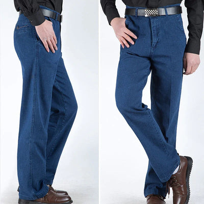 Noirden™ | High-Waist Straight Jeans for Men