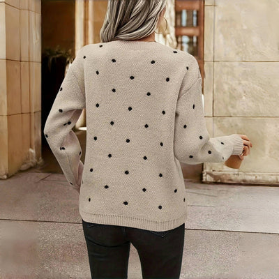 Dalira™ Polka Dot Sweater