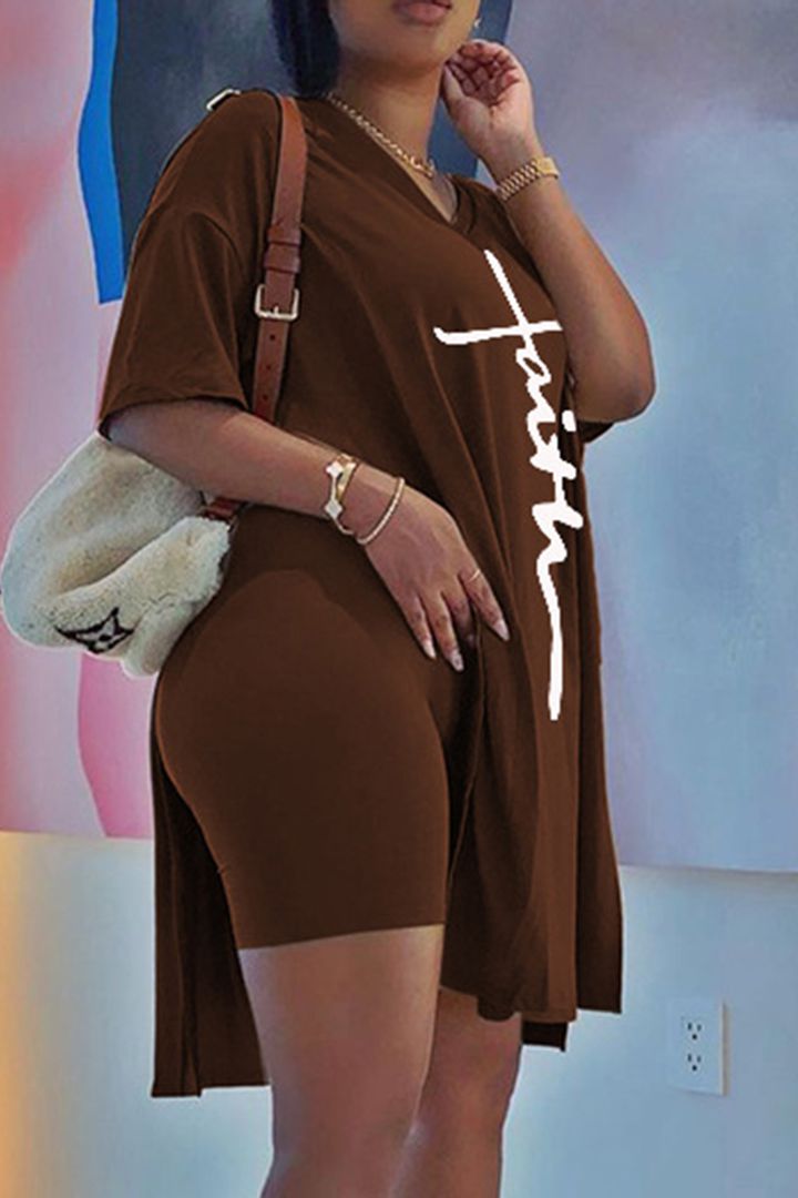 Liora™ Printed 2-Piece Skirt & Pants Set