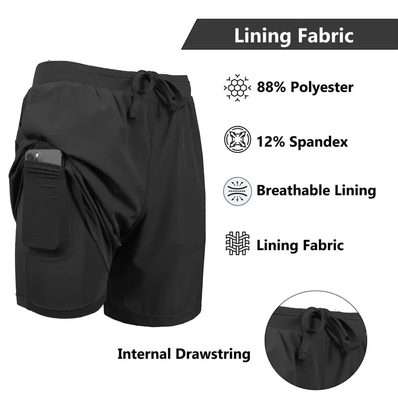 Stryvor – 2-in-1 Active Shorts