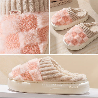 PlushEase™ Cozy Slip-On Slippers