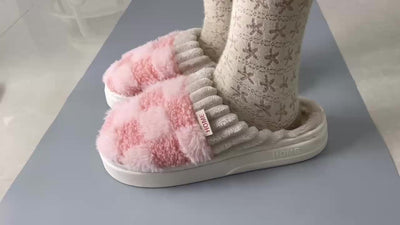 PlushEase™ Cozy Slip-On Slippers
