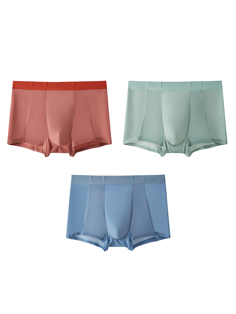 BreezeCool™ 3-Pack Men’s Antibacterial Cooling Trunks
