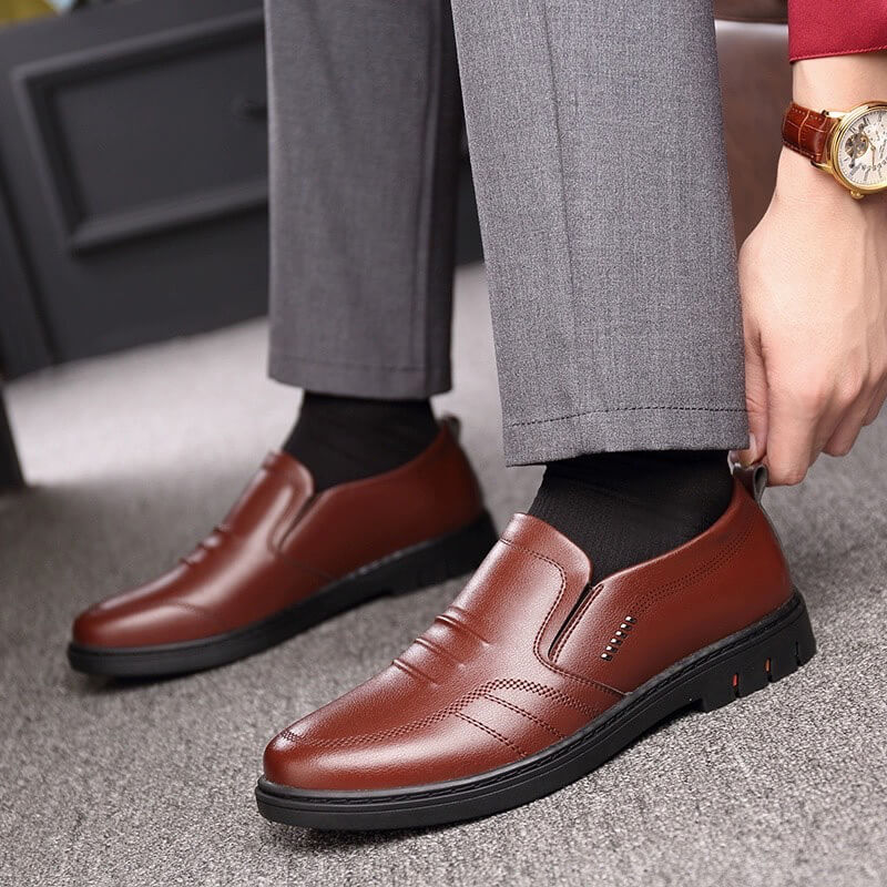 Mike™ | Office Leather Shoes