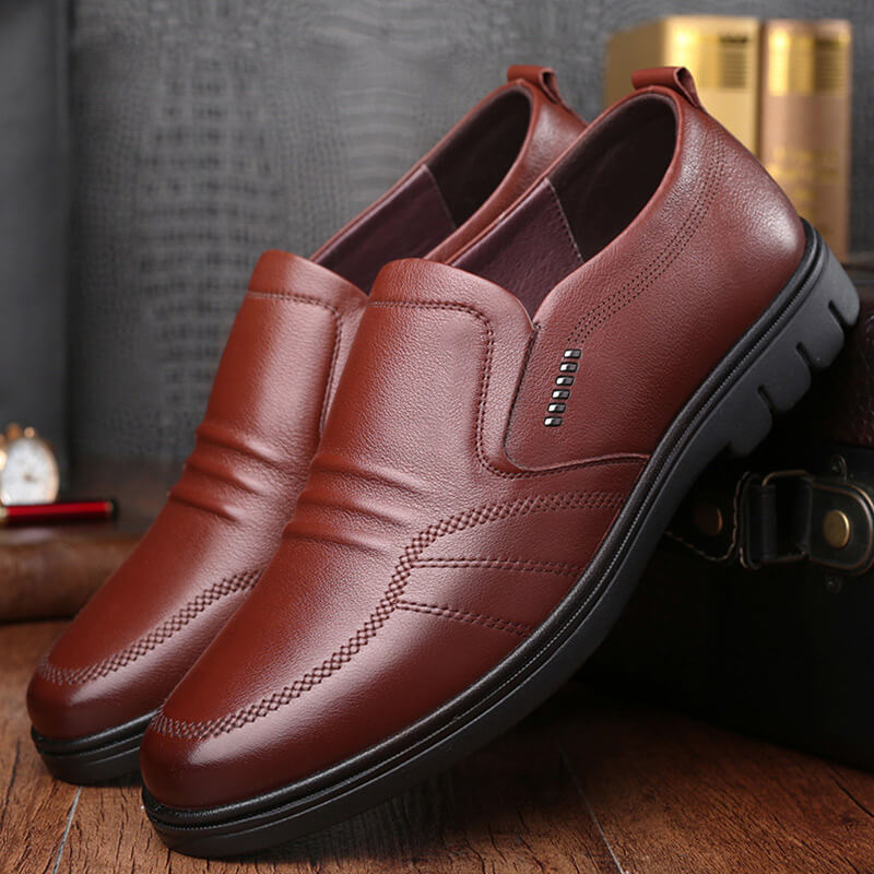 Mike™ | Office Leather Shoes