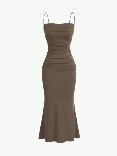 Elegant Spaghetti Strap Maxi