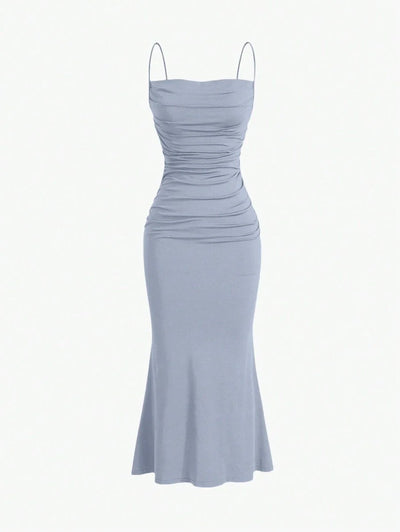Elegant Spaghetti Strap Maxi
