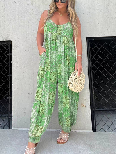 FlowEase™ Printed Jumpsuit