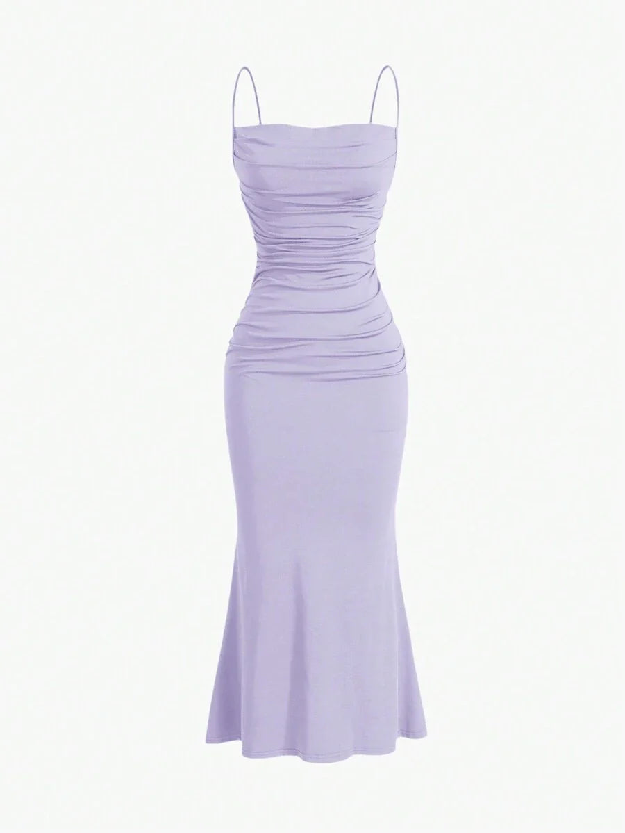 Elegant Spaghetti Strap Maxi