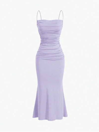 Elegant Spaghetti Strap Maxi