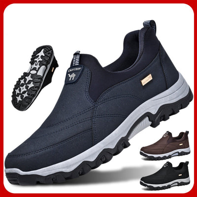 EverStride™ | Men's Orthopedic Leather Walking & Hiking Shoes