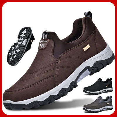 EverStride™ | Men's Orthopedic Leather Walking & Hiking Shoes