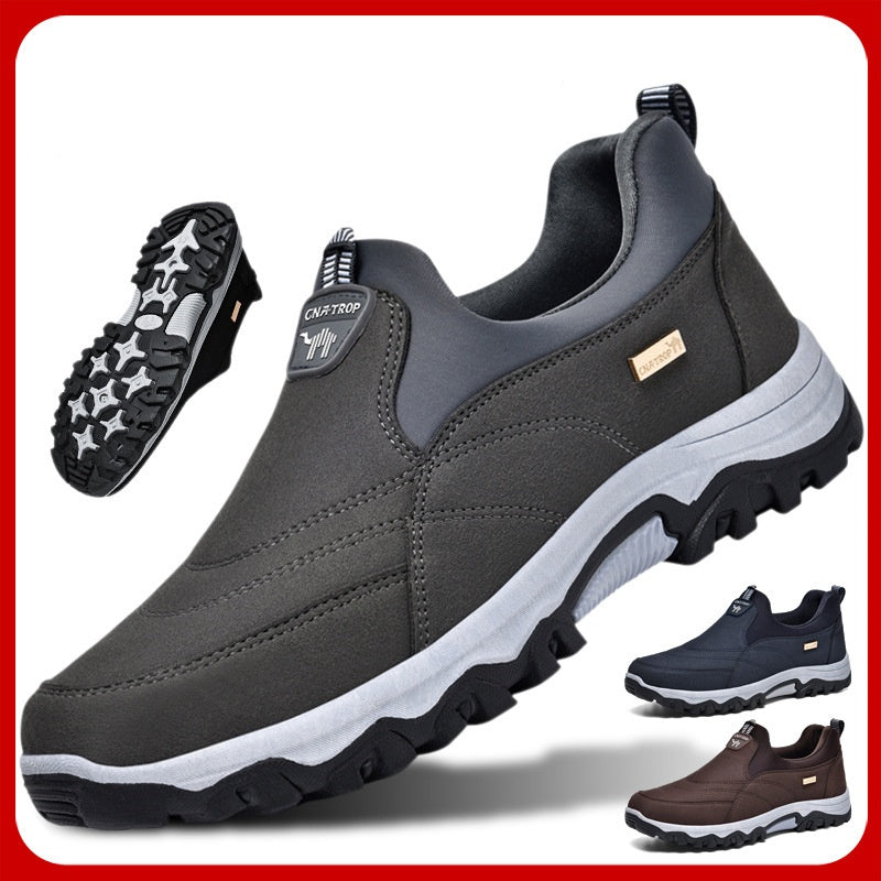 EverStride™ | Men's Orthopedic Leather Walking & Hiking Shoes