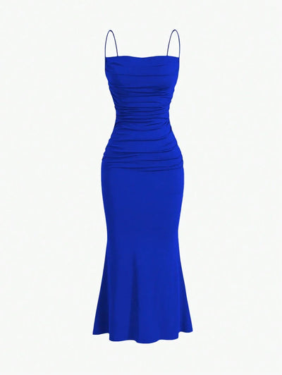Elegant Spaghetti Strap Maxi