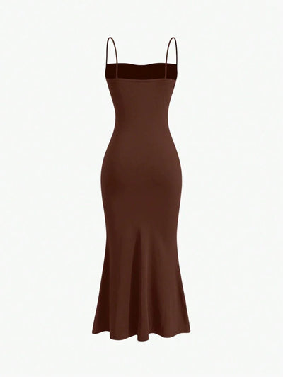 Elegant Spaghetti Strap Maxi