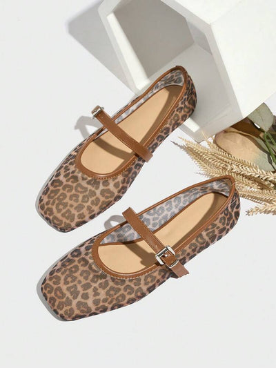 Liora – Leopard Ballet Flats