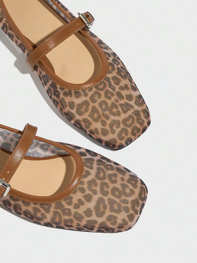 Liora – Leopard Ballet Flats