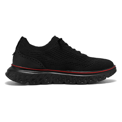 ⏰LAST DAY - 50% OFF🛒Men's Hands Free Slip On Oxford Shoes – Ultra Comfortable knitted fabric shoes, Lightweight Casual Walking Sneakers, Comfortable Dress Shoes, Mesh Urban Shoes for Business & Daily Wear