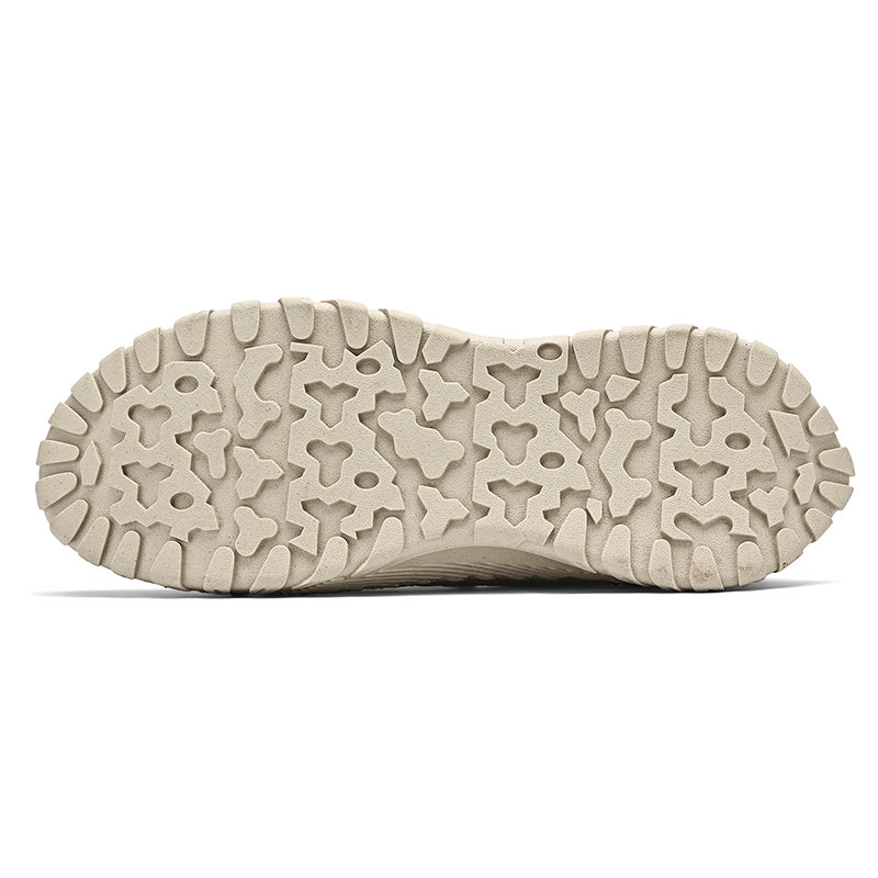 TrailEase™ | Men's Slip-On Orthopedic Leather Hiking Shoes