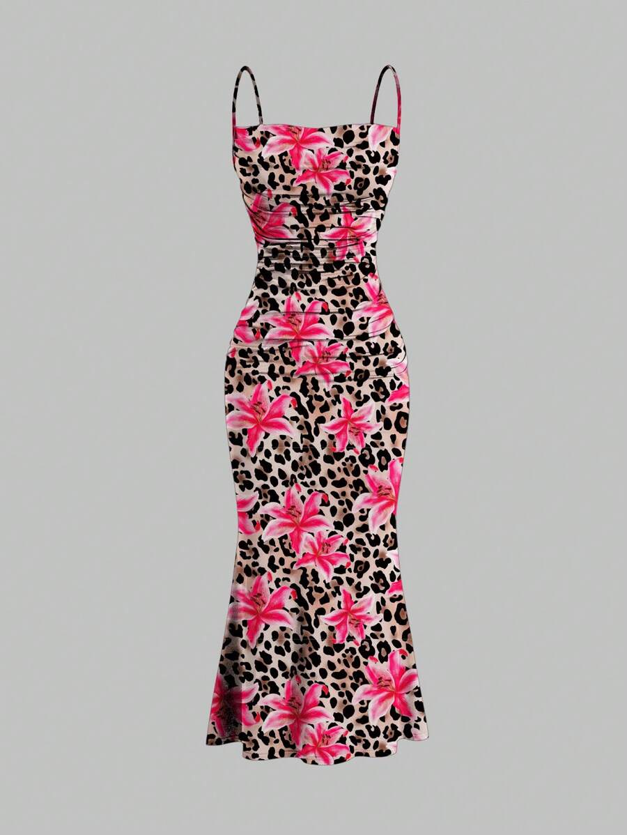 Elegant Spaghetti Strap Maxi