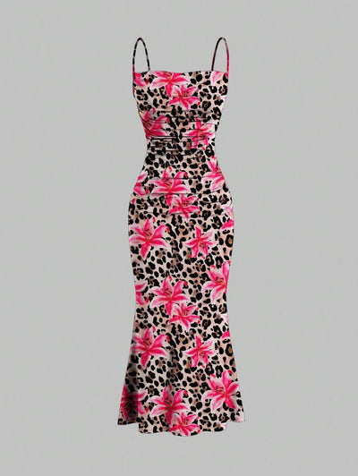 Elegant Spaghetti Strap Maxi