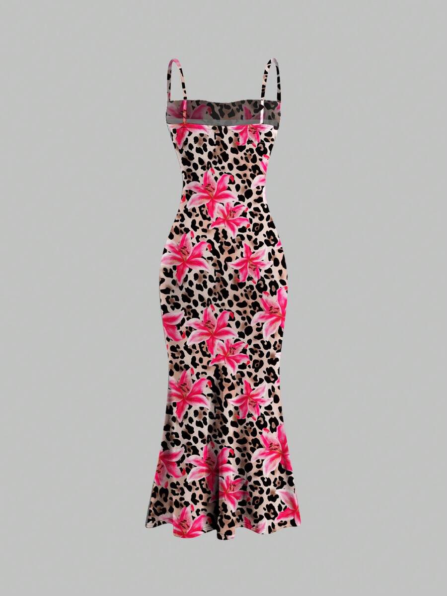 Elegant Spaghetti Strap Maxi