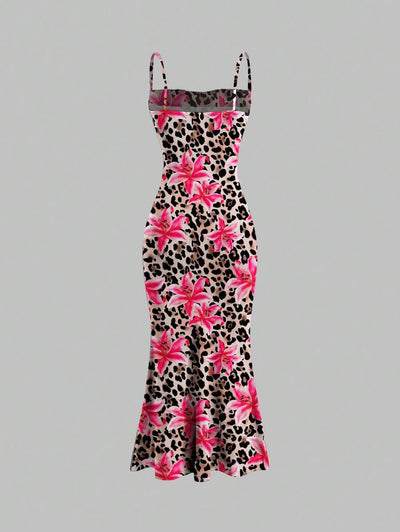 Elegant Spaghetti Strap Maxi