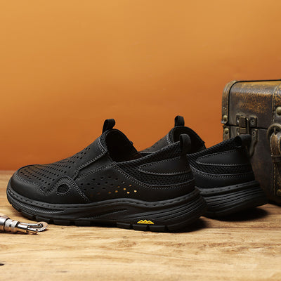 Arvanti™ | Men's Handmade Leather Walking Sneakers