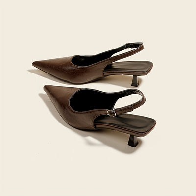 Marivane – Slingback Kitten Heels