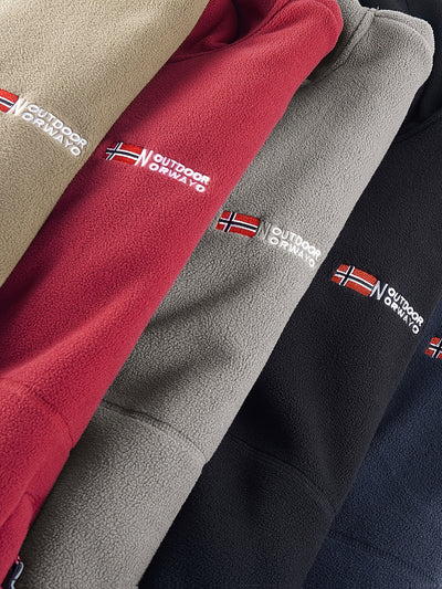 Nordfell™ | Men’s Thermal Full-Zip Winter Hooded Jacket