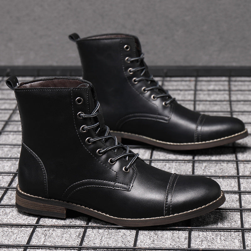 Morgan™ | Faux Leather Ankle Boots