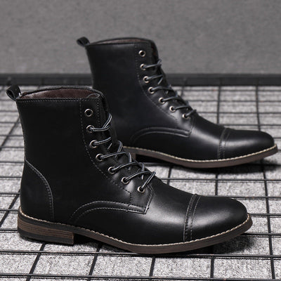 Morgan™ | Faux Leather Ankle Boots