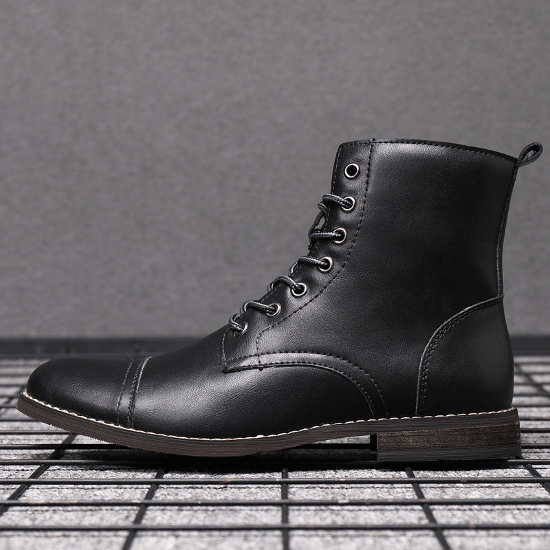Morgan™ | Faux Leather Ankle Boots