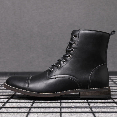Morgan™ | Faux Leather Ankle Boots