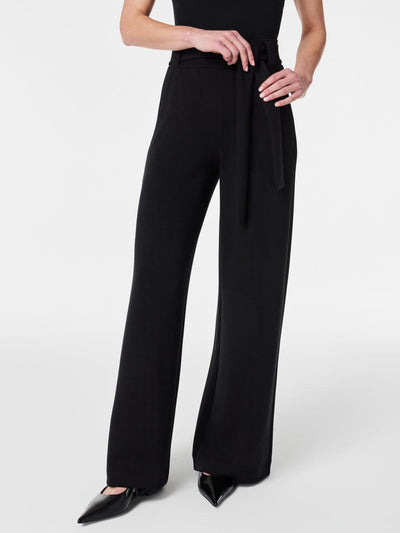 FlowEase™ Tie-Waist Wide-Leg Pant