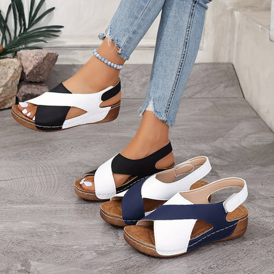 🔥Ultra-comfortable orthopedic sandals with sloping heels for women
