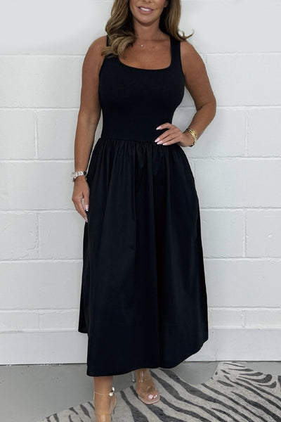 FlareGrace™ T‑Shirt Midi Dress
