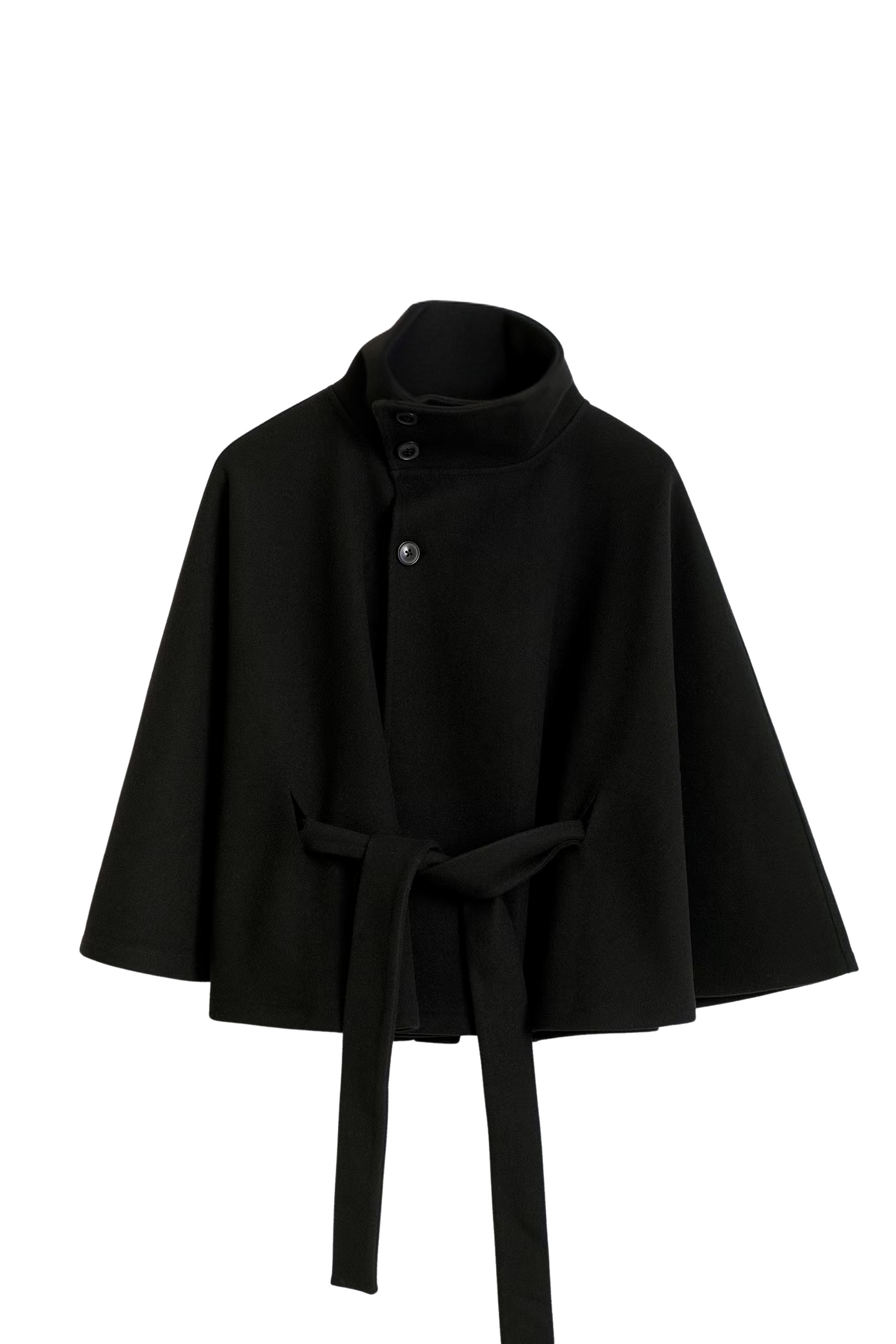 Elantra – Belted Cape Jacket