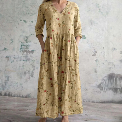 Elegant Floral Dress