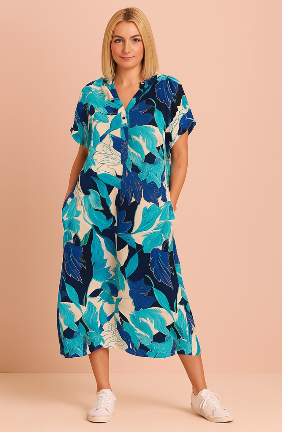 BlossomGrace™ Floral Midi