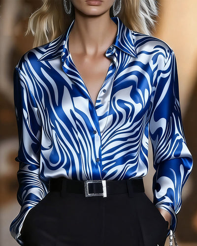 Elanora™ | Elegant Printed Shirt
