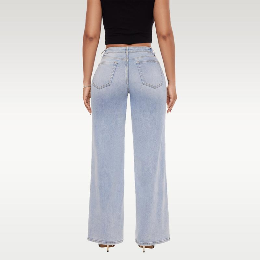 Veyra – Wide-Leg Baggy Jeans