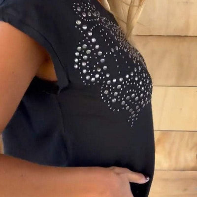 Zyrelle – Printed Fray Tee