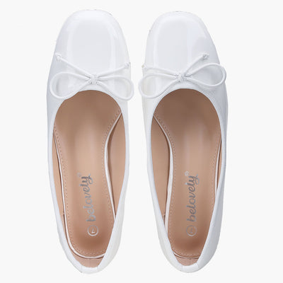 BelleBow™ Block Heels