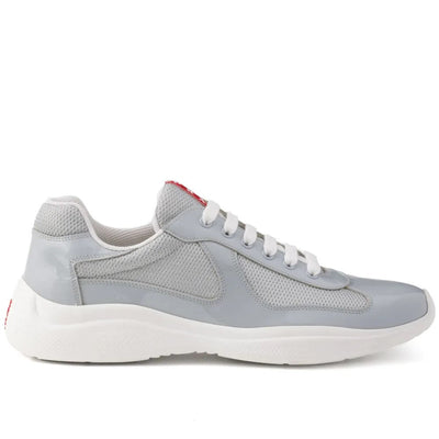 Velastra™ | Patent Leather & Technical Fabric Sneakers