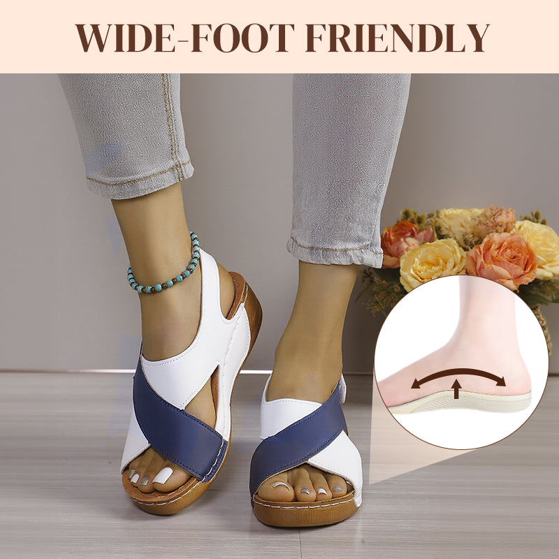 OrthoEase™ Slanted Heel Sandals