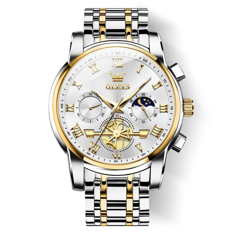 Averro™ | Luxury Dodecagon Quartz Men’s Watch