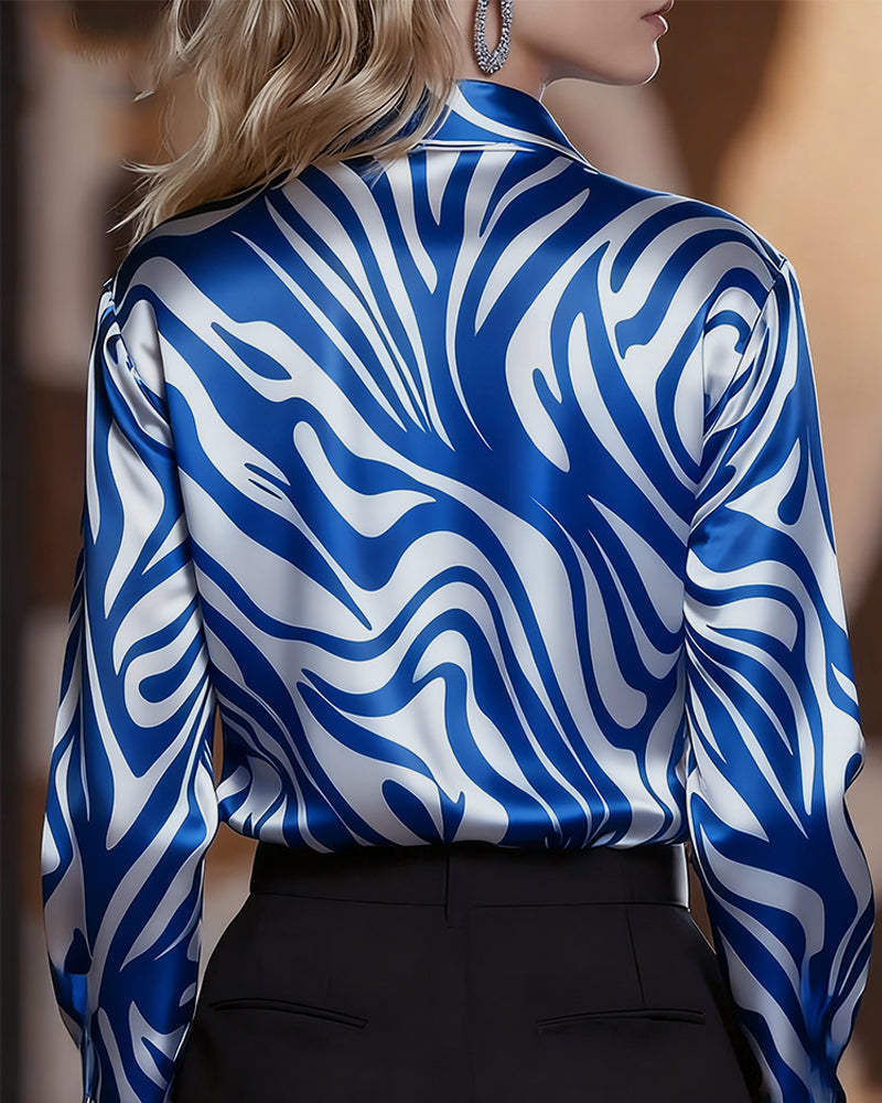 Elanora™ | Elegant Printed Shirt