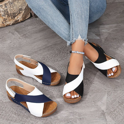 🔥Ultra-comfortable orthopedic sandals with sloping heels for women